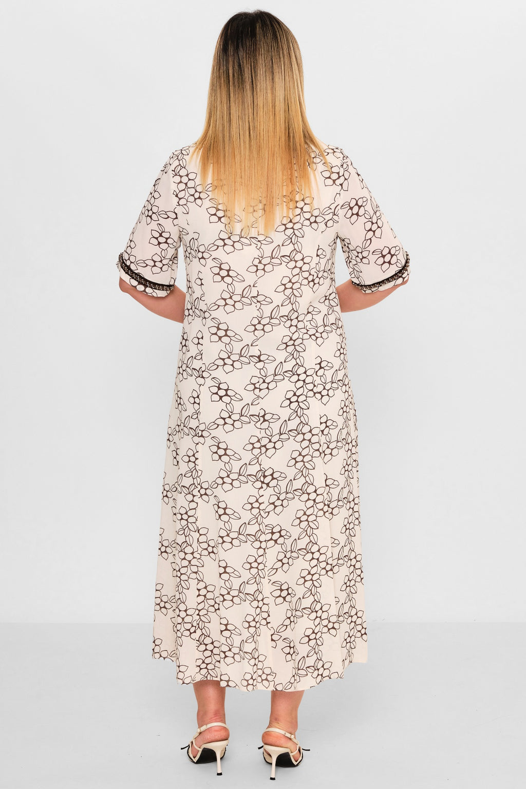 Gumanize - Plus Size Dress (GMZ2026-649-8120) - 8690200122200