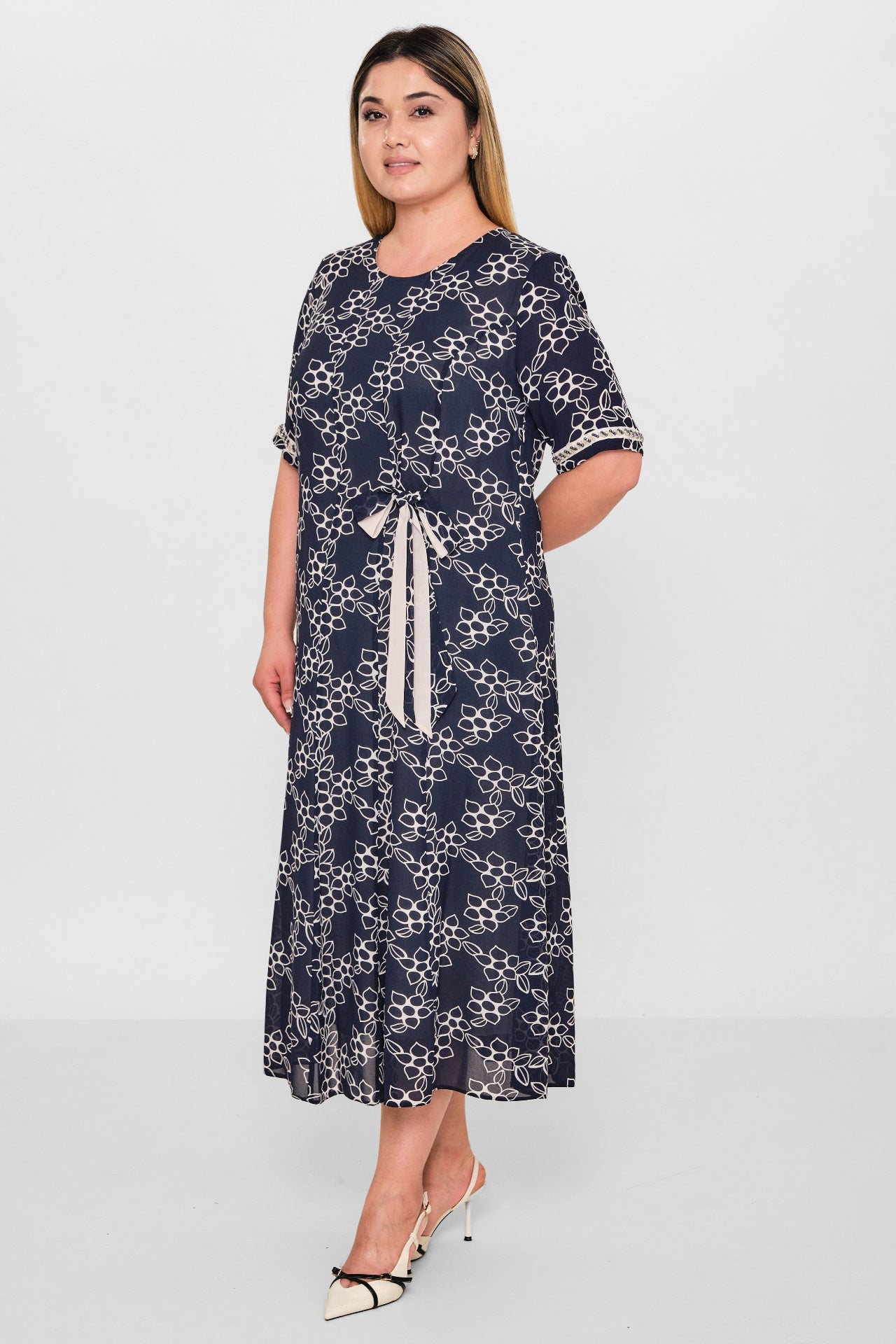 Gumanize - Plus Size Dress (GMZ2026-649-8120) - 8690200122217