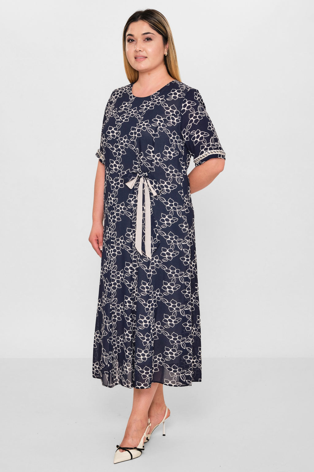 Gumanize - Plus Size Dress (GMZ2026-649-8120) - 8690200122217