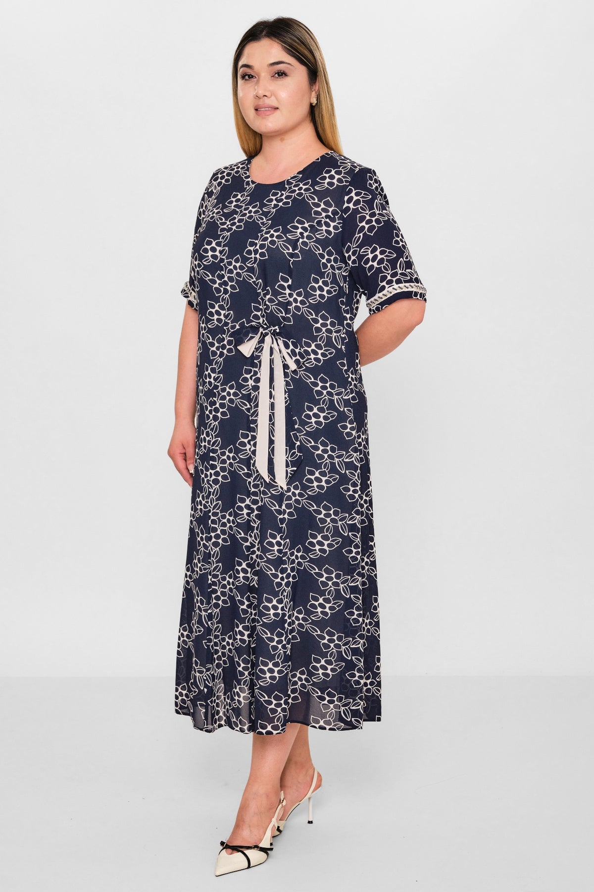 Gumanize - Plus Size Dress (GMZ2026-649-8120) - 8690200122217