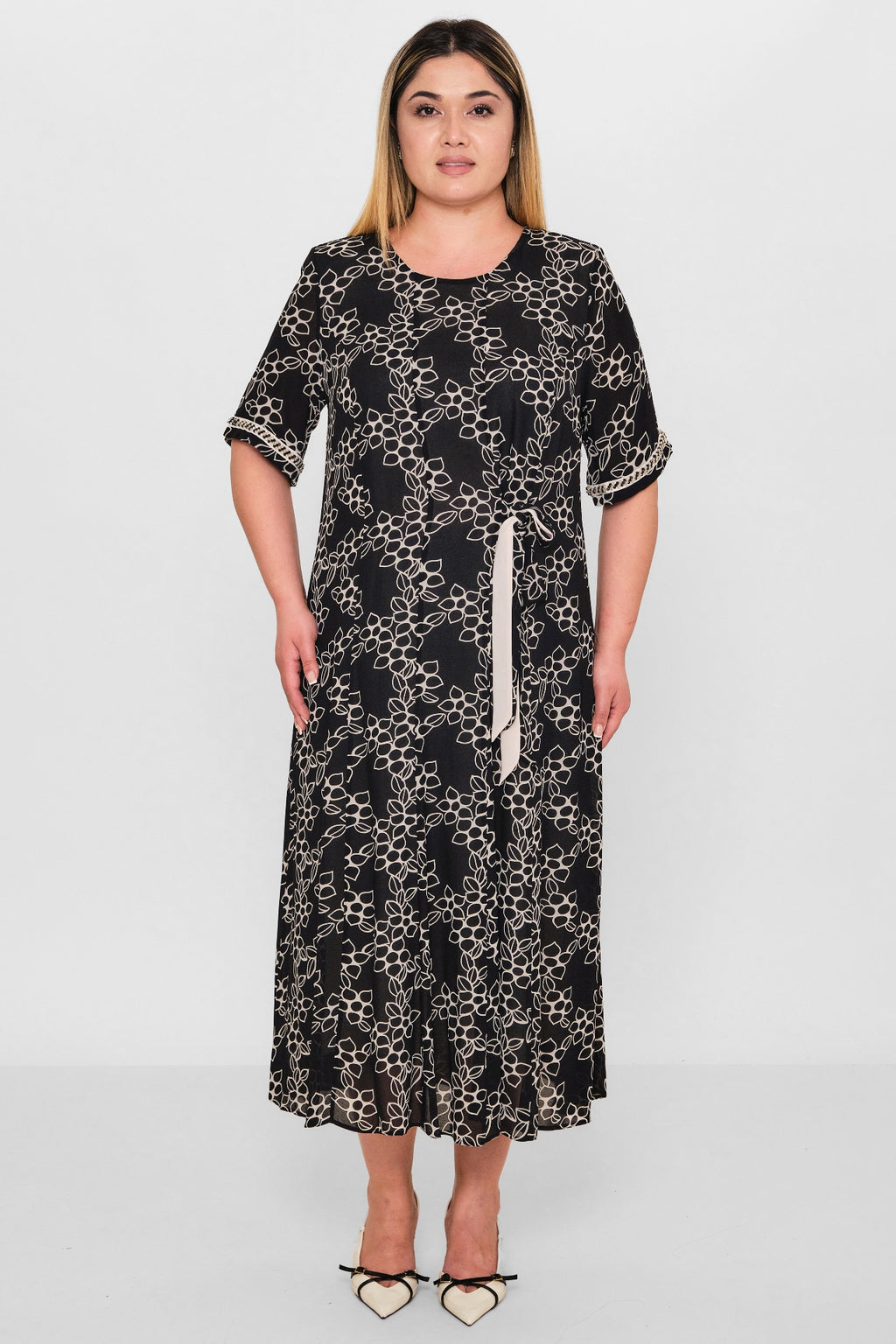 Gumanize - Plus Size Dress (GMZ2026-649-8120) - 8690200122224