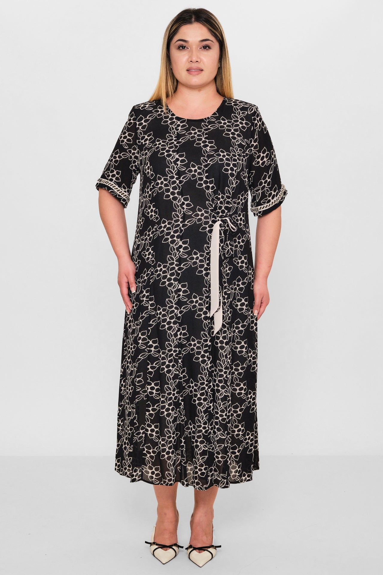 Gumanize - Plus Size Dress (GMZ2026-649-8120) - 8690200122224