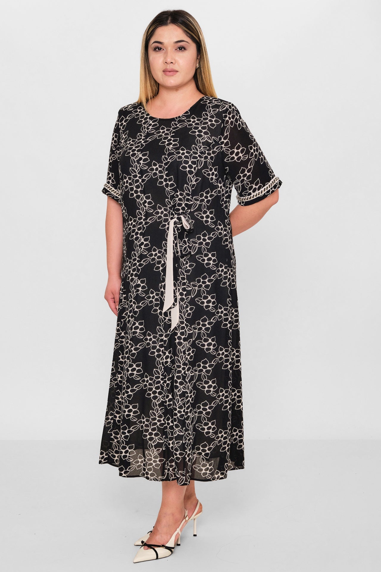 Gumanize - Plus Size Dress (GMZ2026-649-8120) - 8690200122224