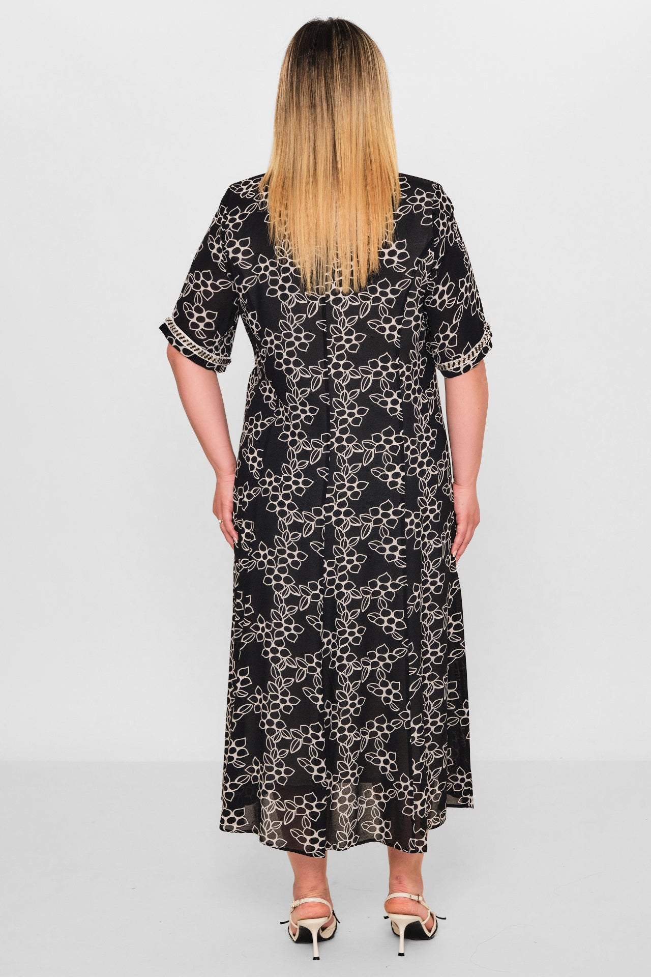Gumanize - Plus Size Dress (GMZ2026-649-8120) - 8690200122224