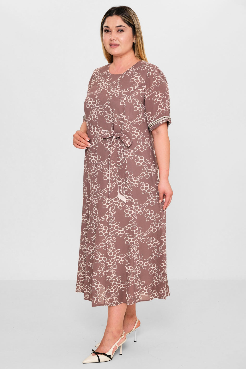 Gumanize - Plus Size Dress (GMZ2026-649-8120) - 8690200122231