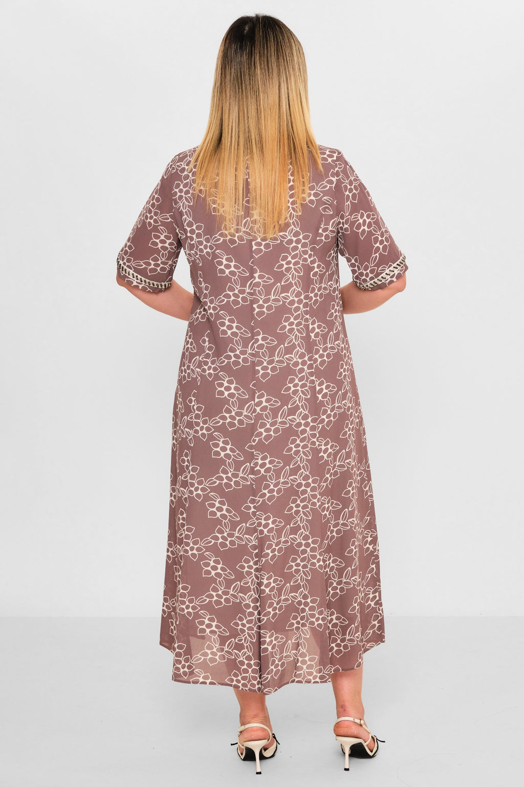 Gumanize - Plus Size Dress (GMZ2026-649-8120) - 8690200122231