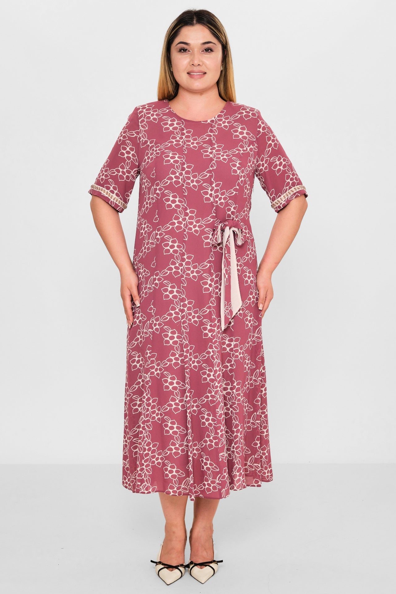 Gumanize - Plus Size Dress (GMZ2026-649-8120) - 8690200122248