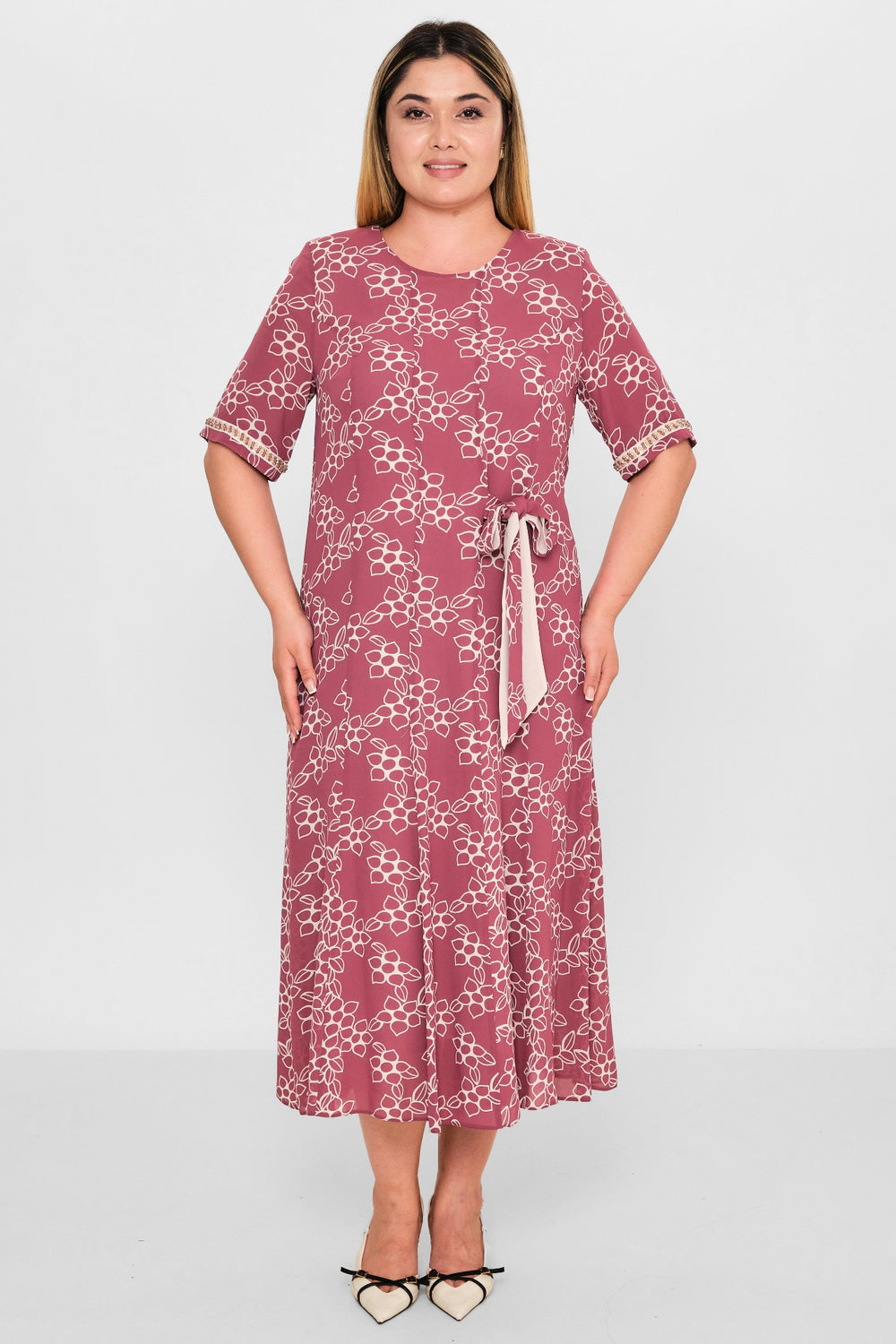 Gumanize - Plus Size Dress (GMZ2026-649-8120) - 8690200122248