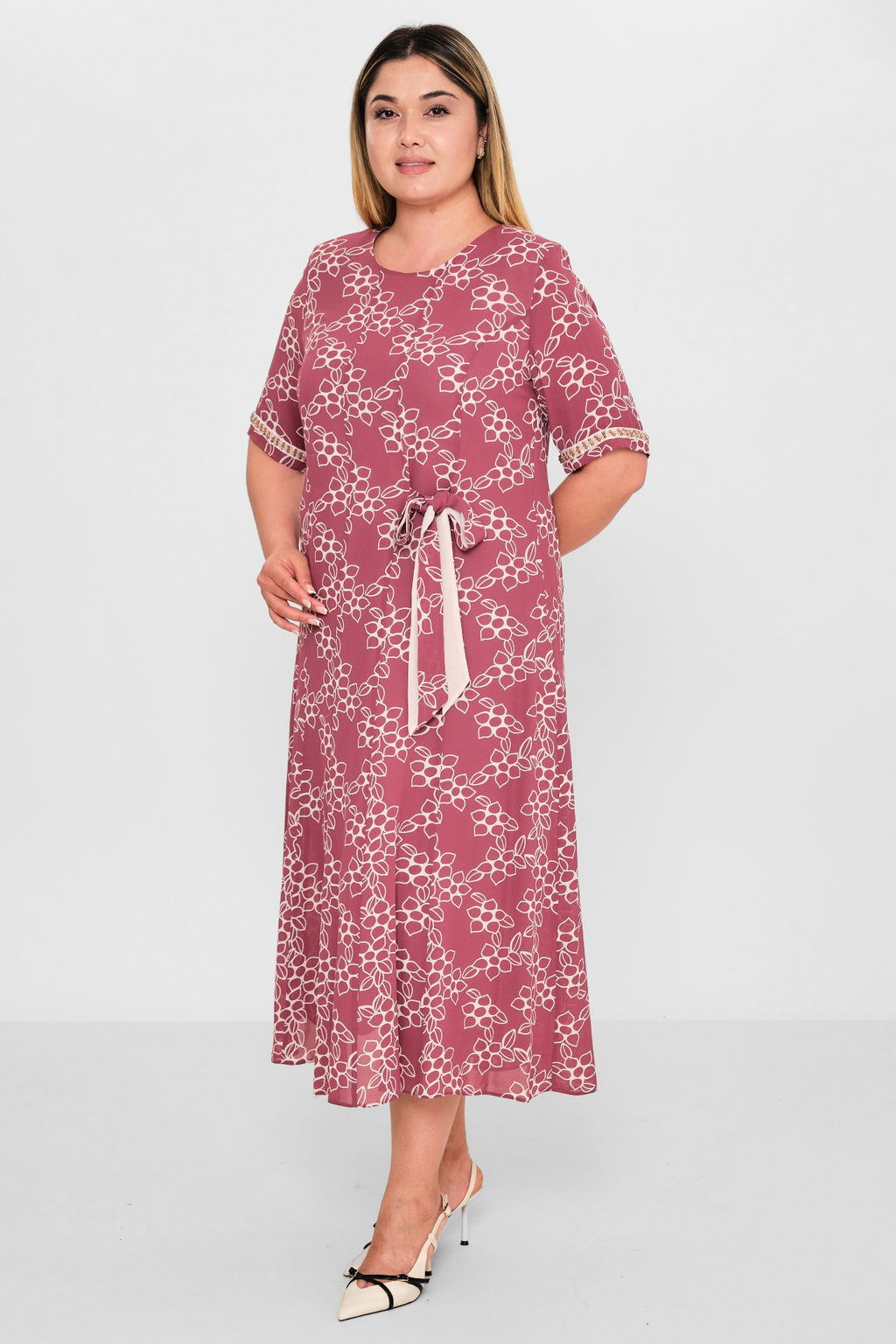 Gumanize - Plus Size Dress (GMZ2026-649-8120) - 8690200122248