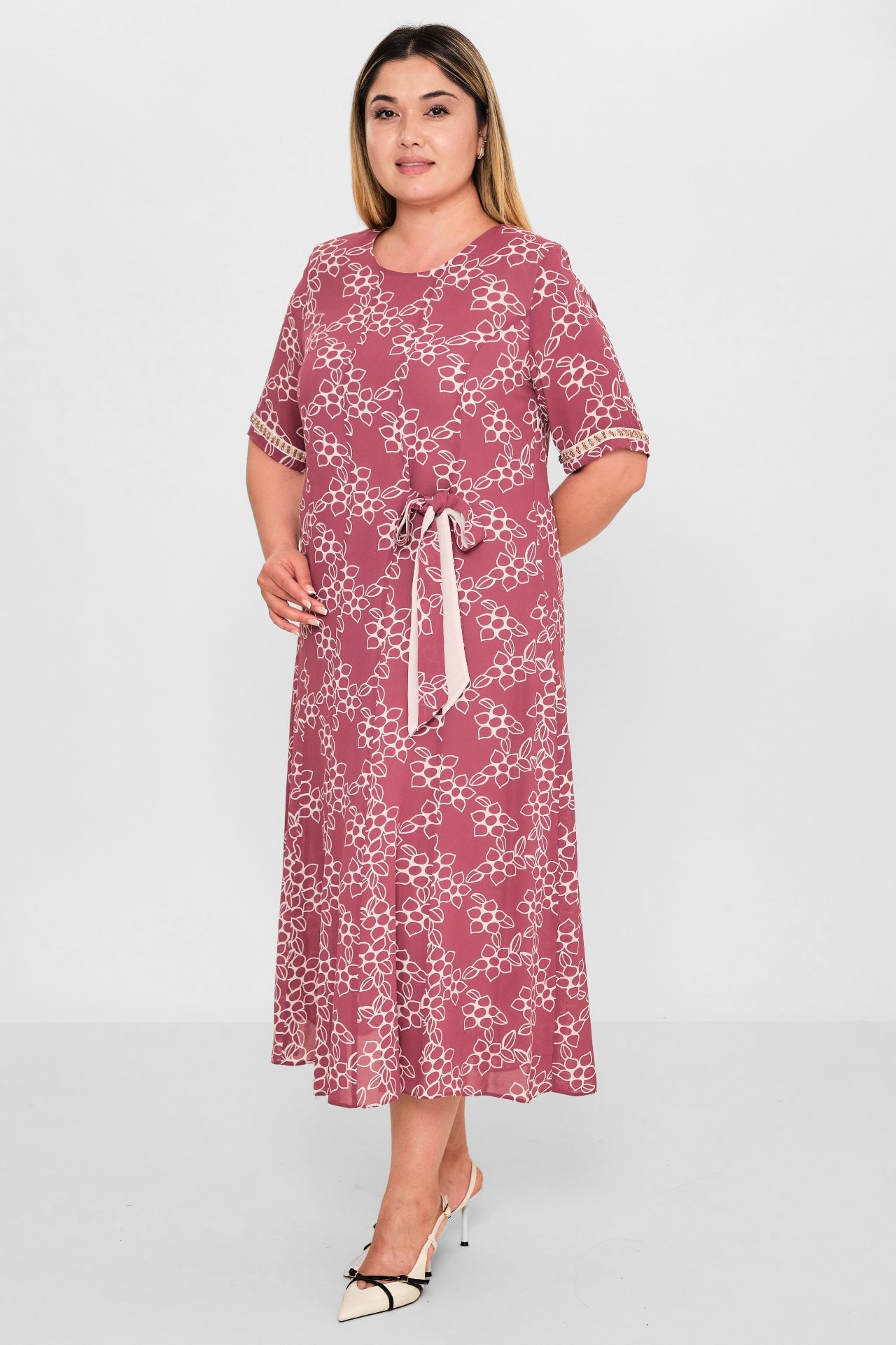 Gumanize - Plus Size Dress (GMZ2026-649-8120) - 8690200122248