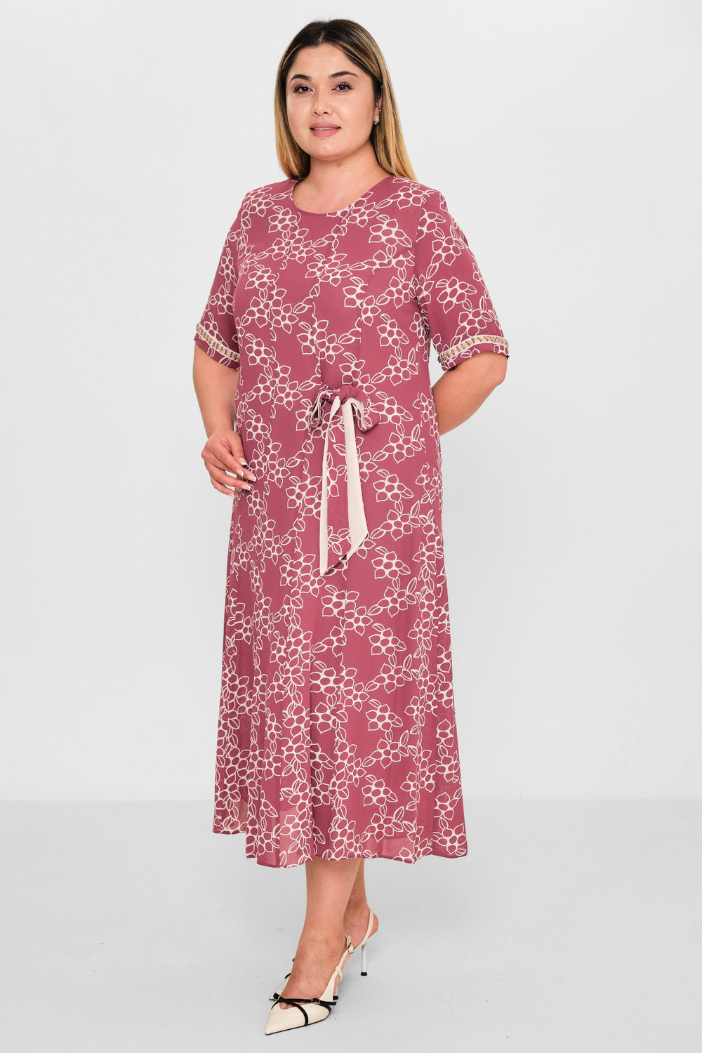 Gumanize - Plus Size Dress (GMZ2026-649-8120) - 8690200122248