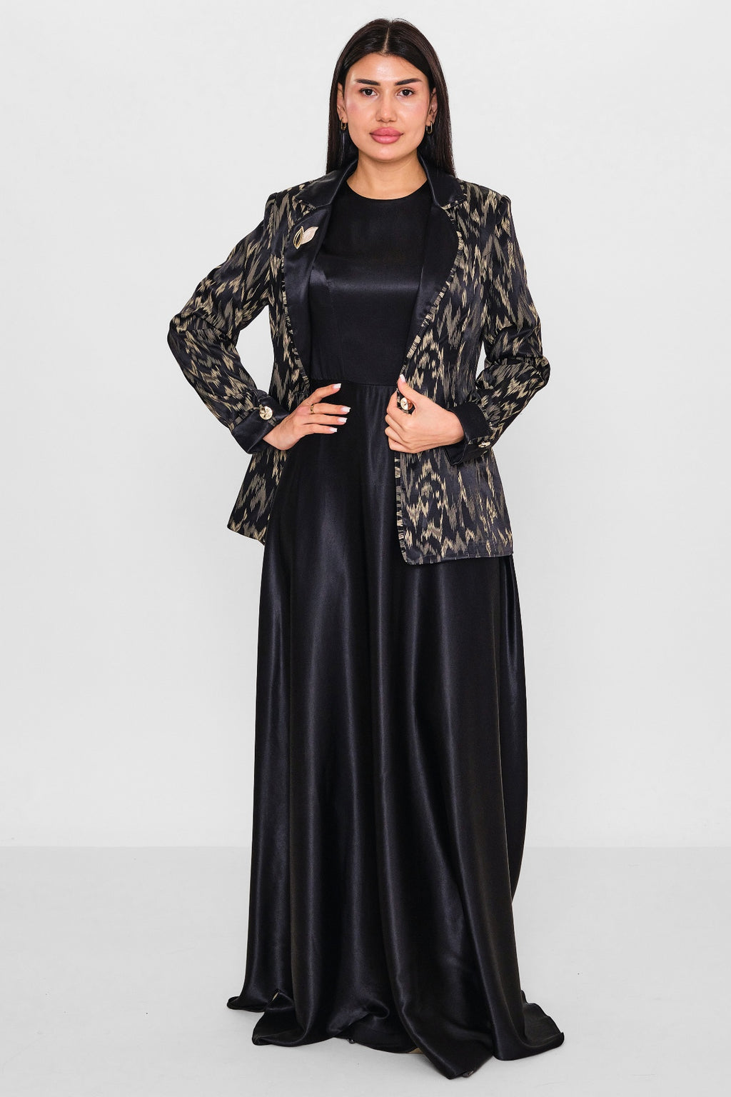 Nupel line - Plus Size Suit (NPL26Y5155) - 8690200122859