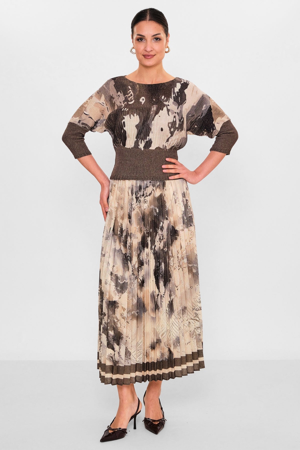 Myraang - Plus Size Suit (MRG26Y05-3056) - 8690200122958