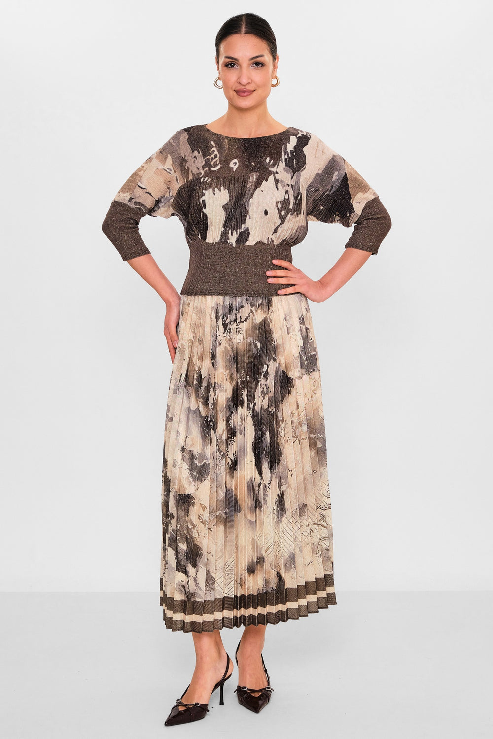 Myraang - Plus Size Suit (MRG26Y05-3056) - 8690200122958
