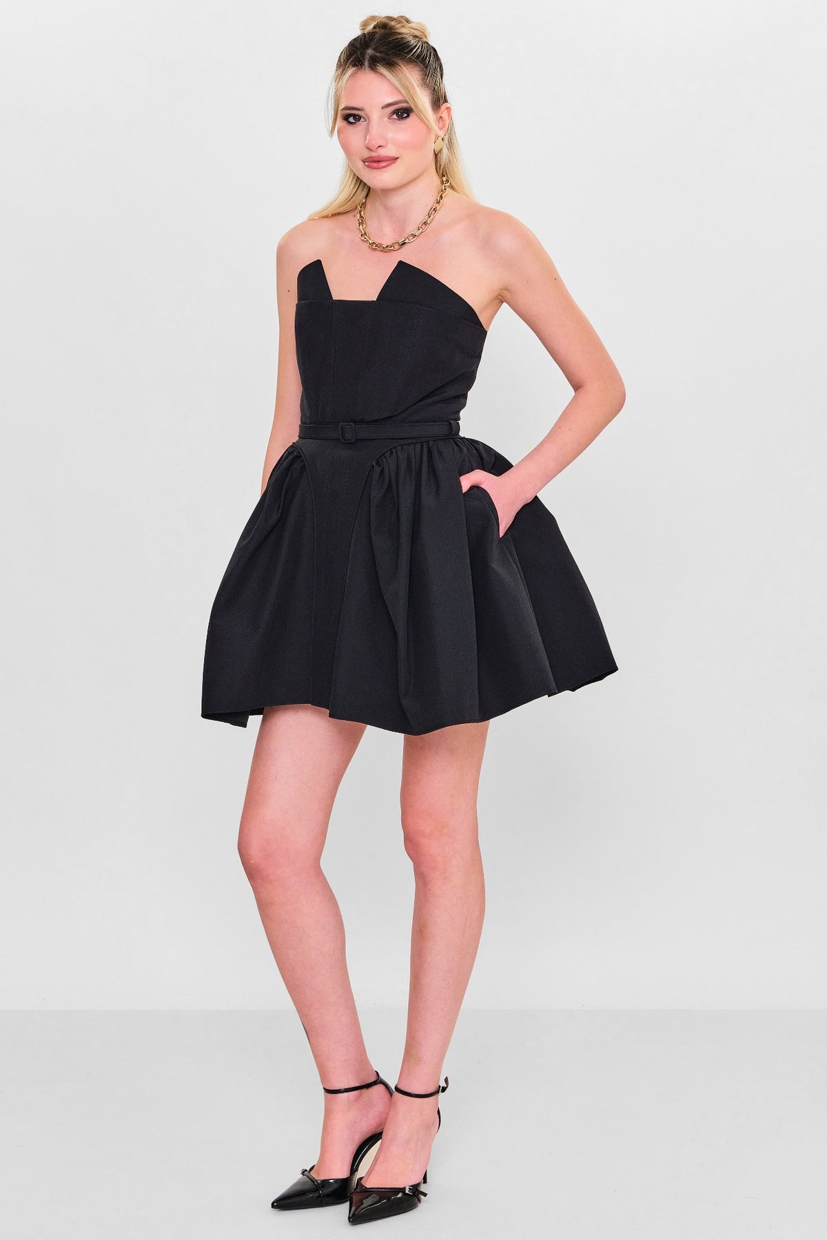 Mamulier - Plus Size Dress (MML26Y6875) - 8690200123078