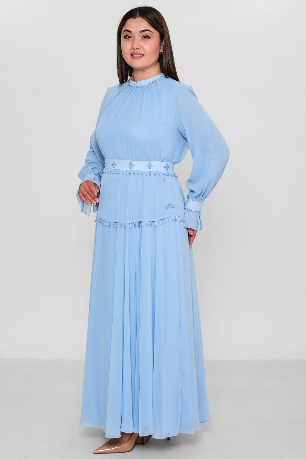 Ksas - Plus Size Dress (KSAS32368) - 8690200123184