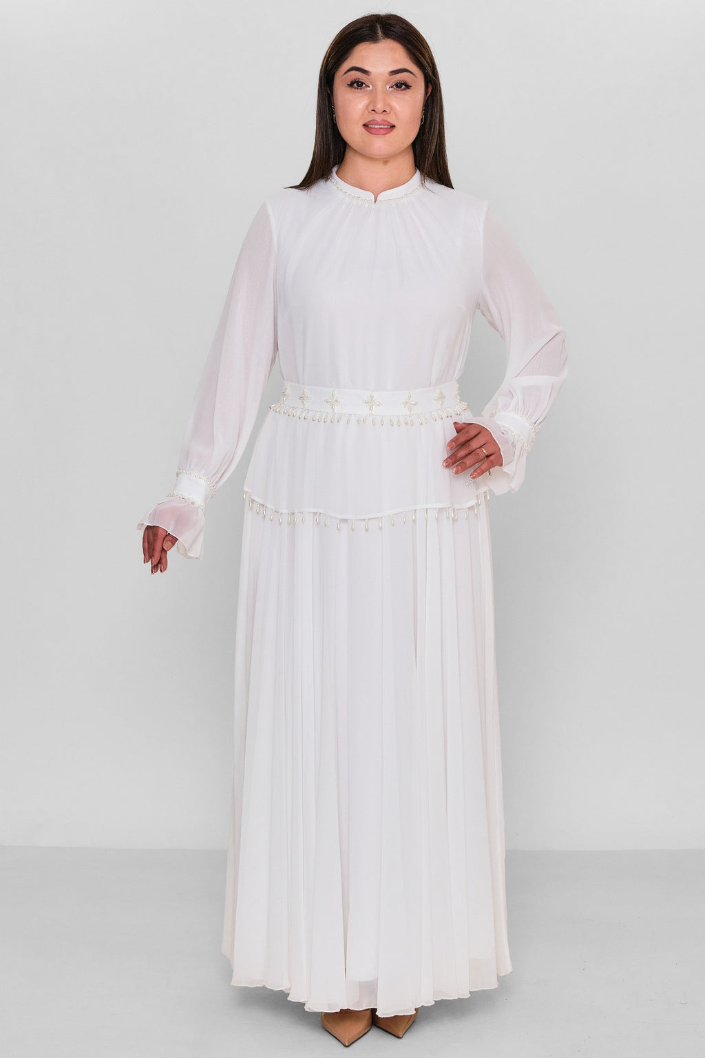 Ksas - Plus Size Dress (KSAS32368) - 8690200123191