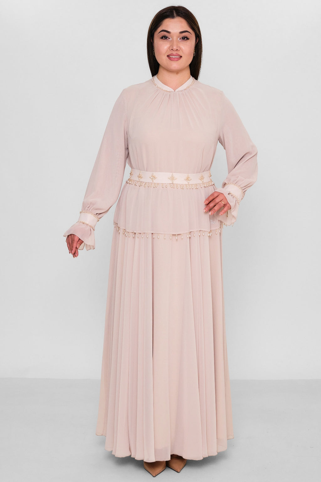 Ksas - Plus Size Dress (KSAS32368) - 8690200123207