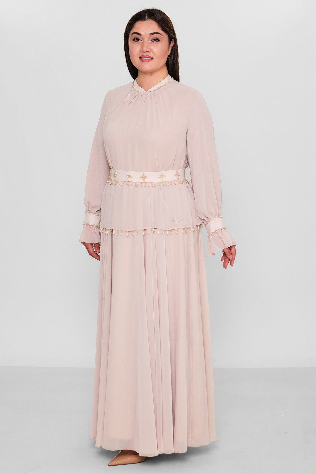 Ksas - Plus Size Dress (KSAS32368) - 8690200123207