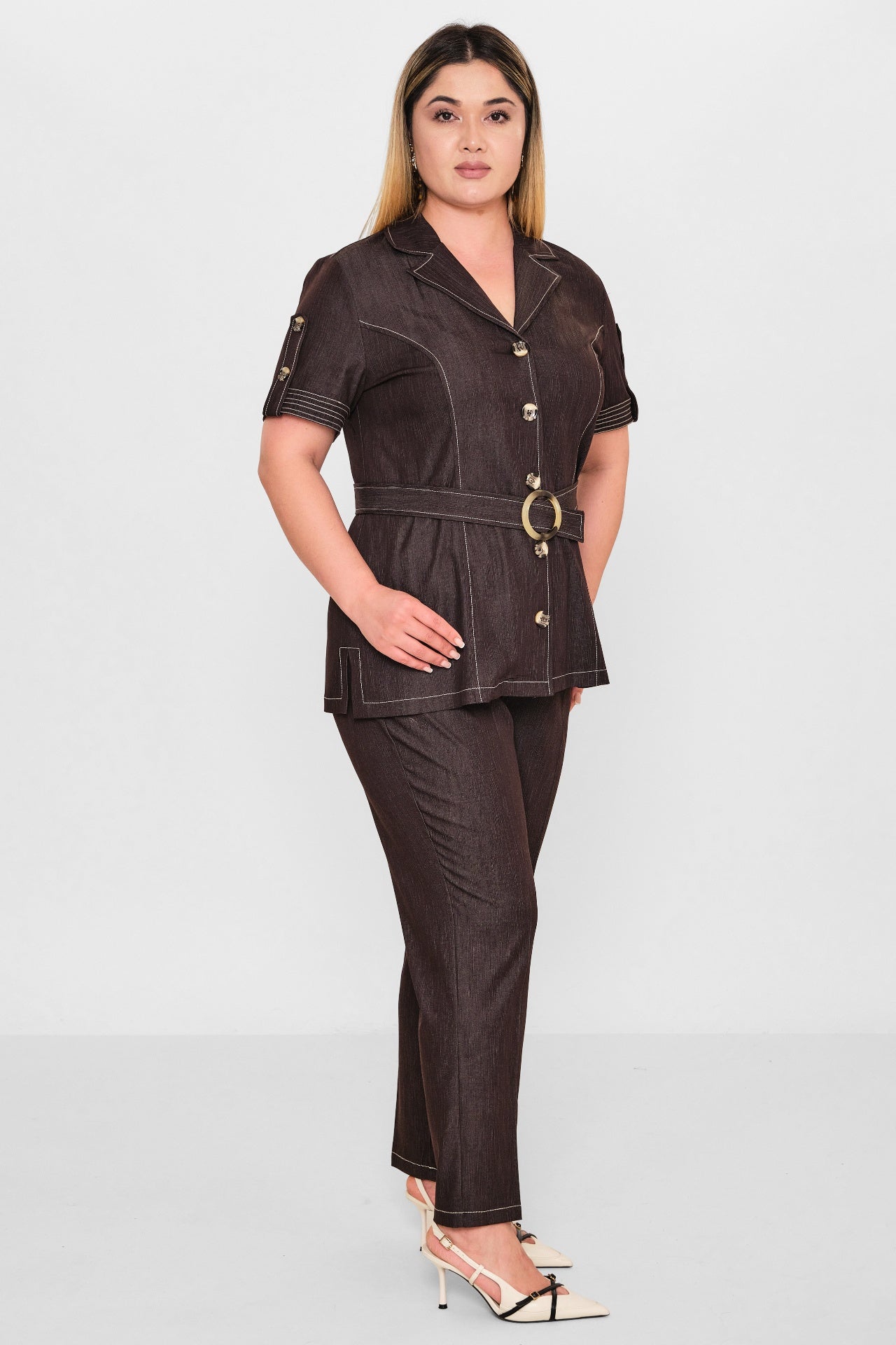 Dress port - Plus Size Suit (DSP26Y3451) - 8690200123306