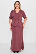 Dress port - Plus Size Suit (DSP26Y3445) - 8690200123320