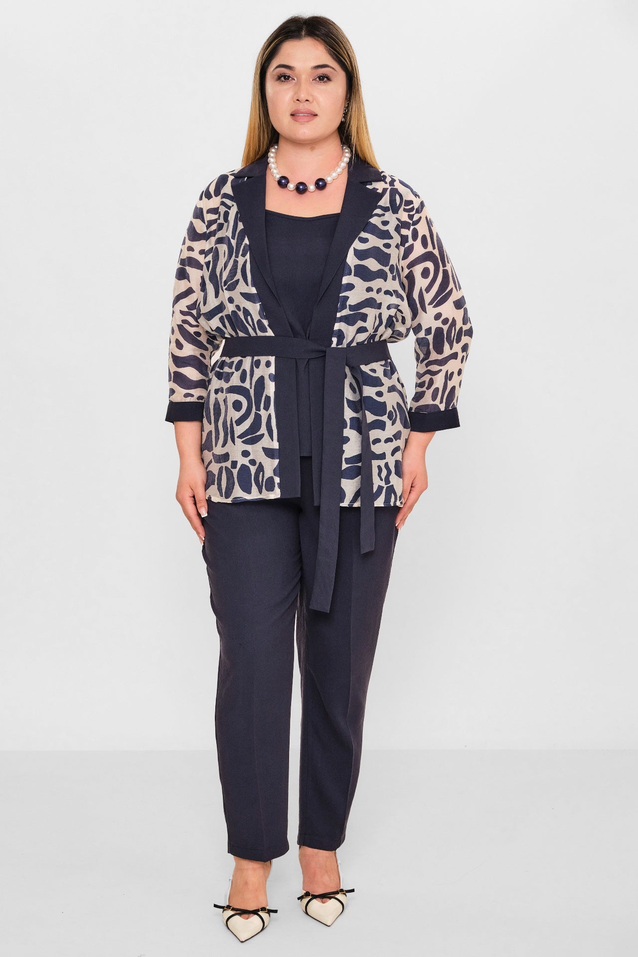Dress port - Plus Size Suit (DSP26Y3456) - 8690200123344