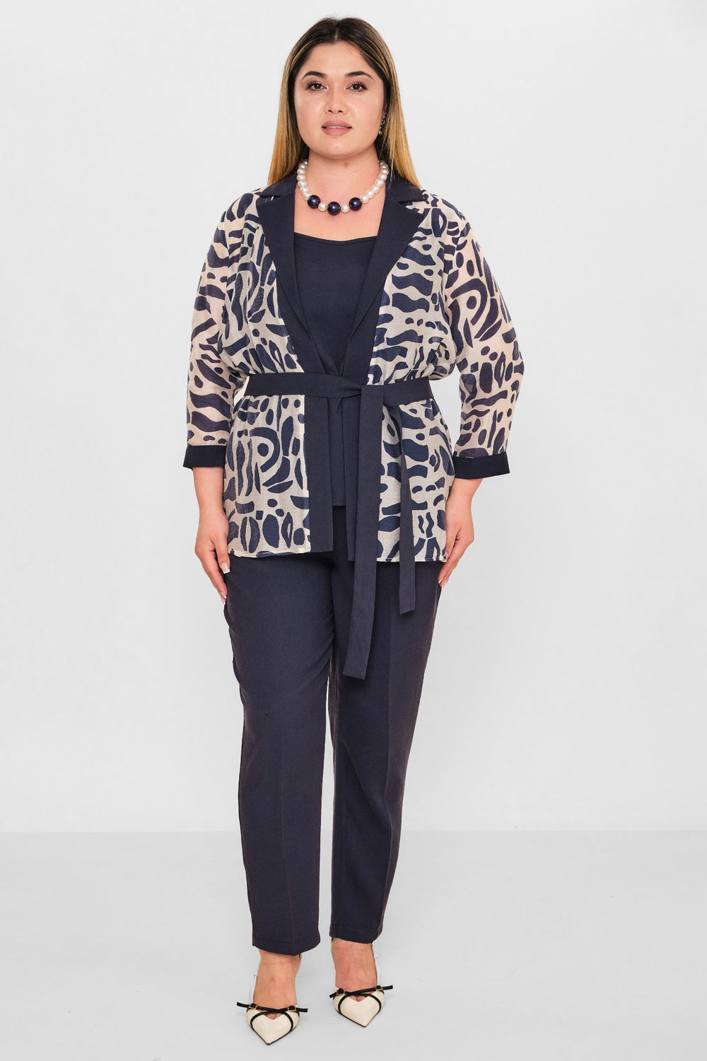Dress port - Plus Size Suit (DSP26Y3456) - 8690200123344