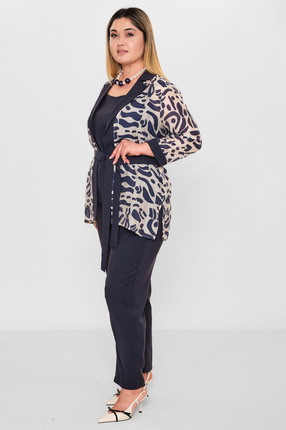 Dress port - Plus Size Suit (DSP26Y3456) - 8690200123344