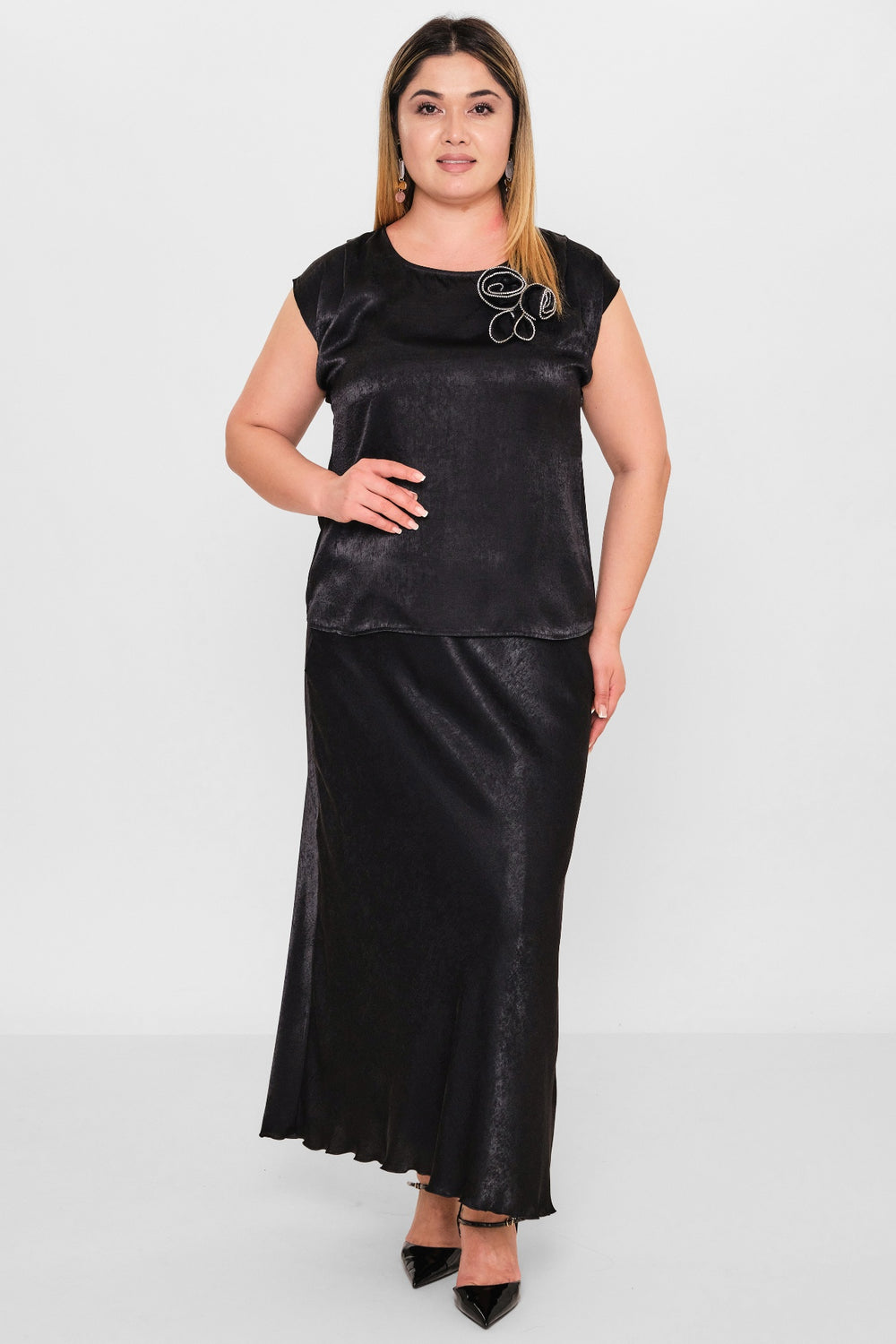 Dress port - Plus Size Suit (DSP26Y3414) - 8690200123368
