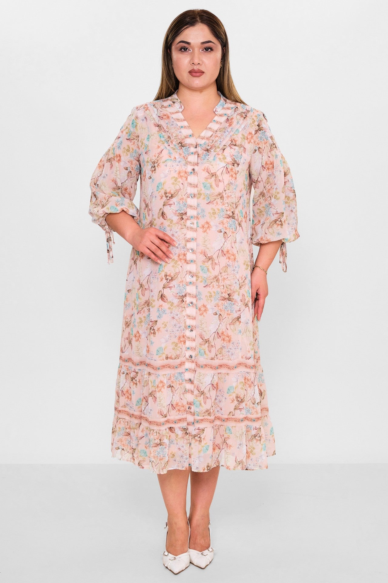 Gumanize - Plus Size Dress (GMZ2025-400-7262) - 8690200123573