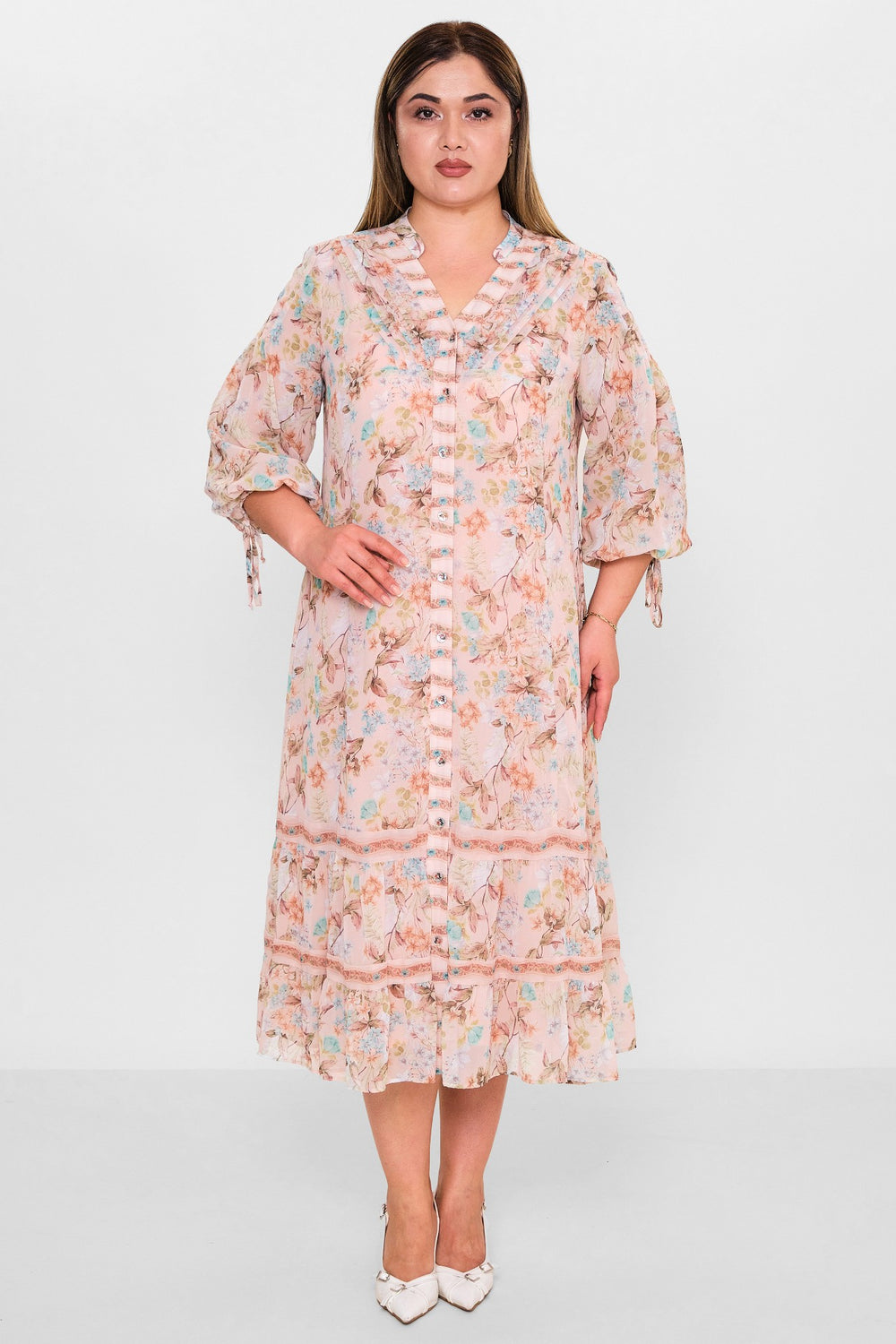 Gumanize - Plus Size Dress (GMZ2025-400-7262) - 8690200123573