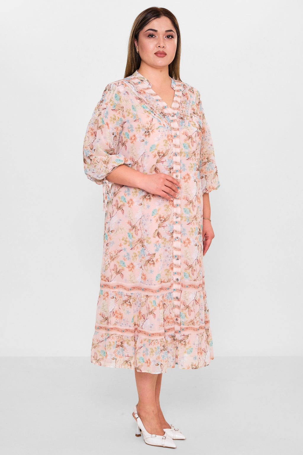 Gumanize - Plus Size Dress (GMZ2025-400-7262) - 8690200123573