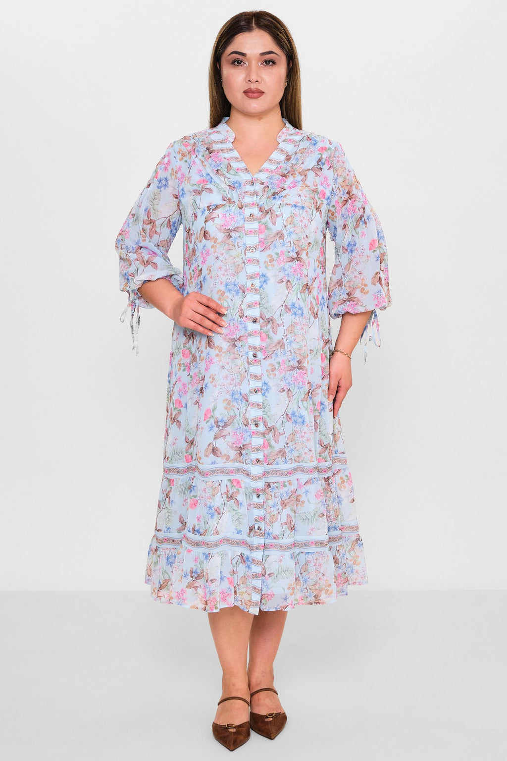 Gumanize - Plus Size Dress (GMZ2025-400-7262) - 8690200123580