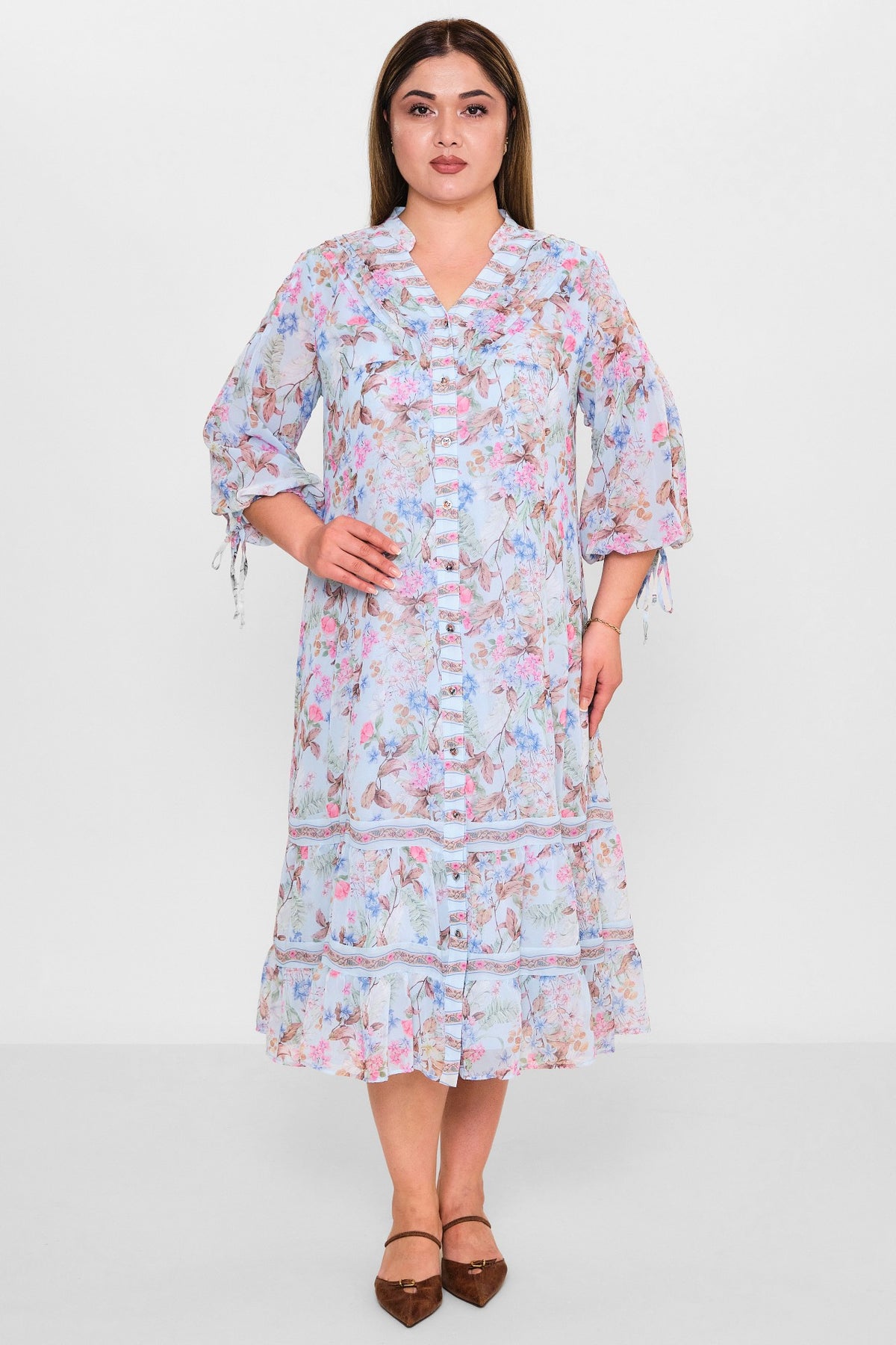 Gumanize - Plus Size Dress (GMZ2025-400-7262) - 8690200123580