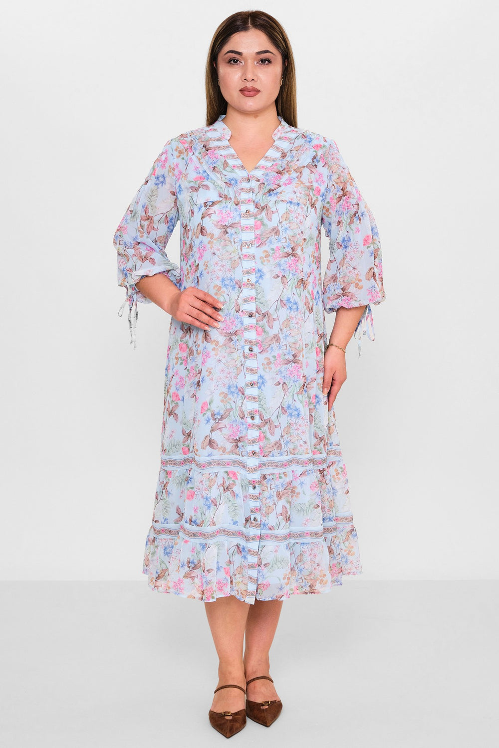 Gumanize - Plus Size Dress (GMZ2025-400-7262) - 8690200123580