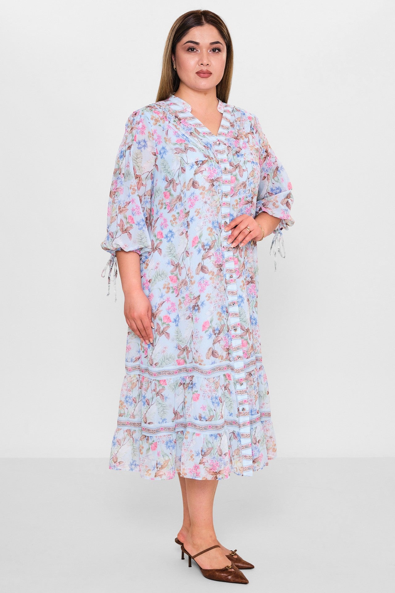 Gumanize - Plus Size Dress (GMZ2025-400-7262) - 8690200123580