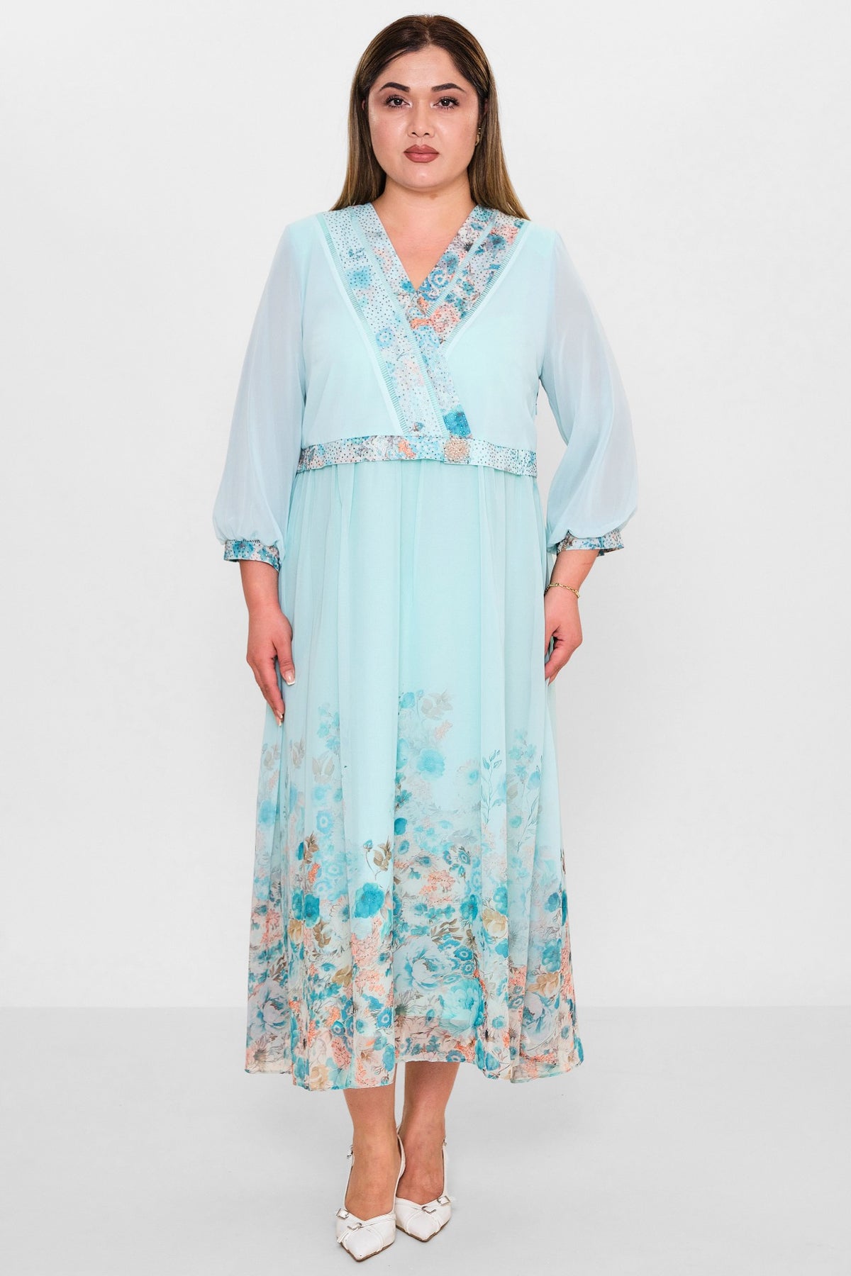 Gumanize - Plus Size Dress (GMZ2025-401-7261) - 8690200123597