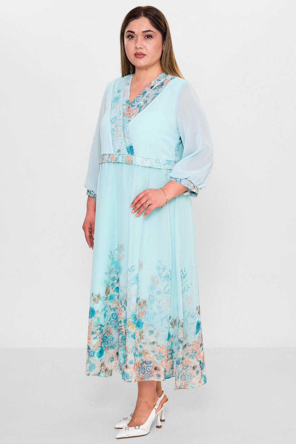 Gumanize - Plus Size Dress (GMZ2025-401-7261) - 8690200123597