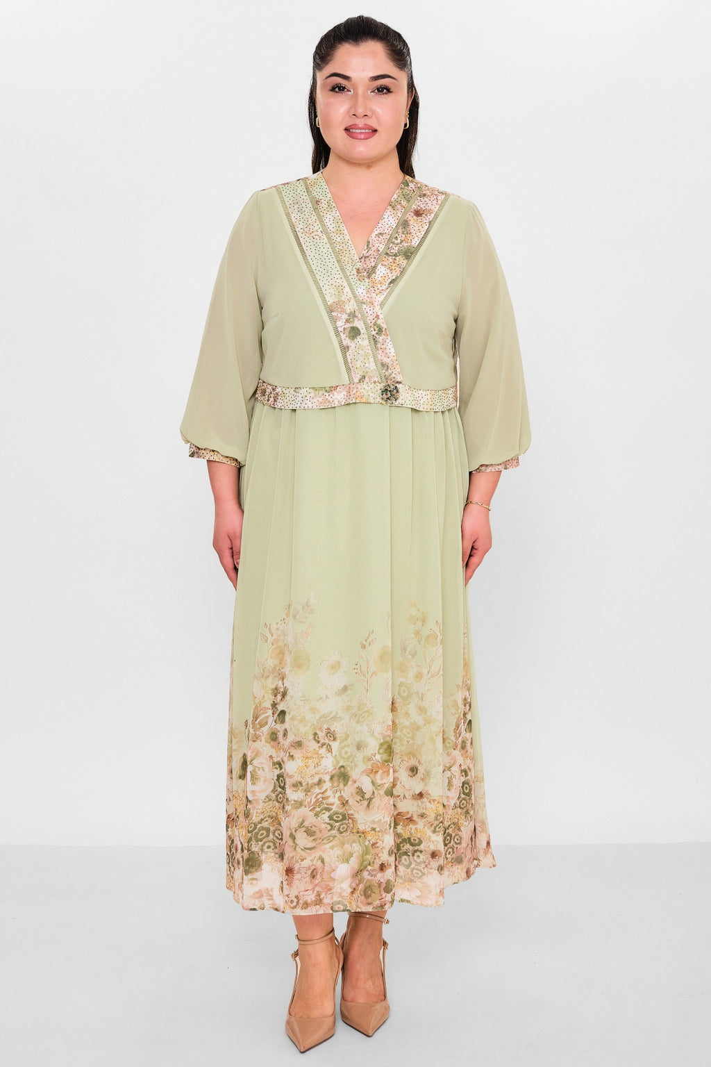 Gumanize - Plus Size Dress (GMZ2025-401-7261) - 8690200123603