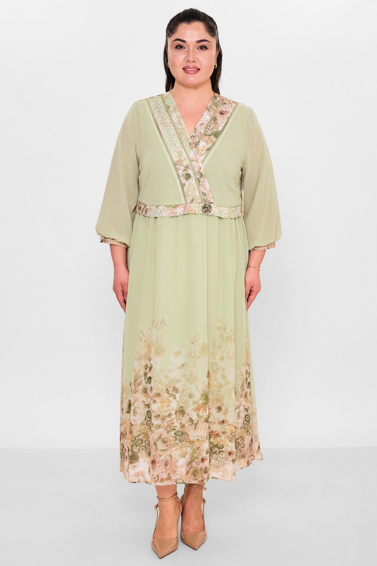 Gumanize - Plus Size Dress (GMZ2025-401-7261) - 8690200123603