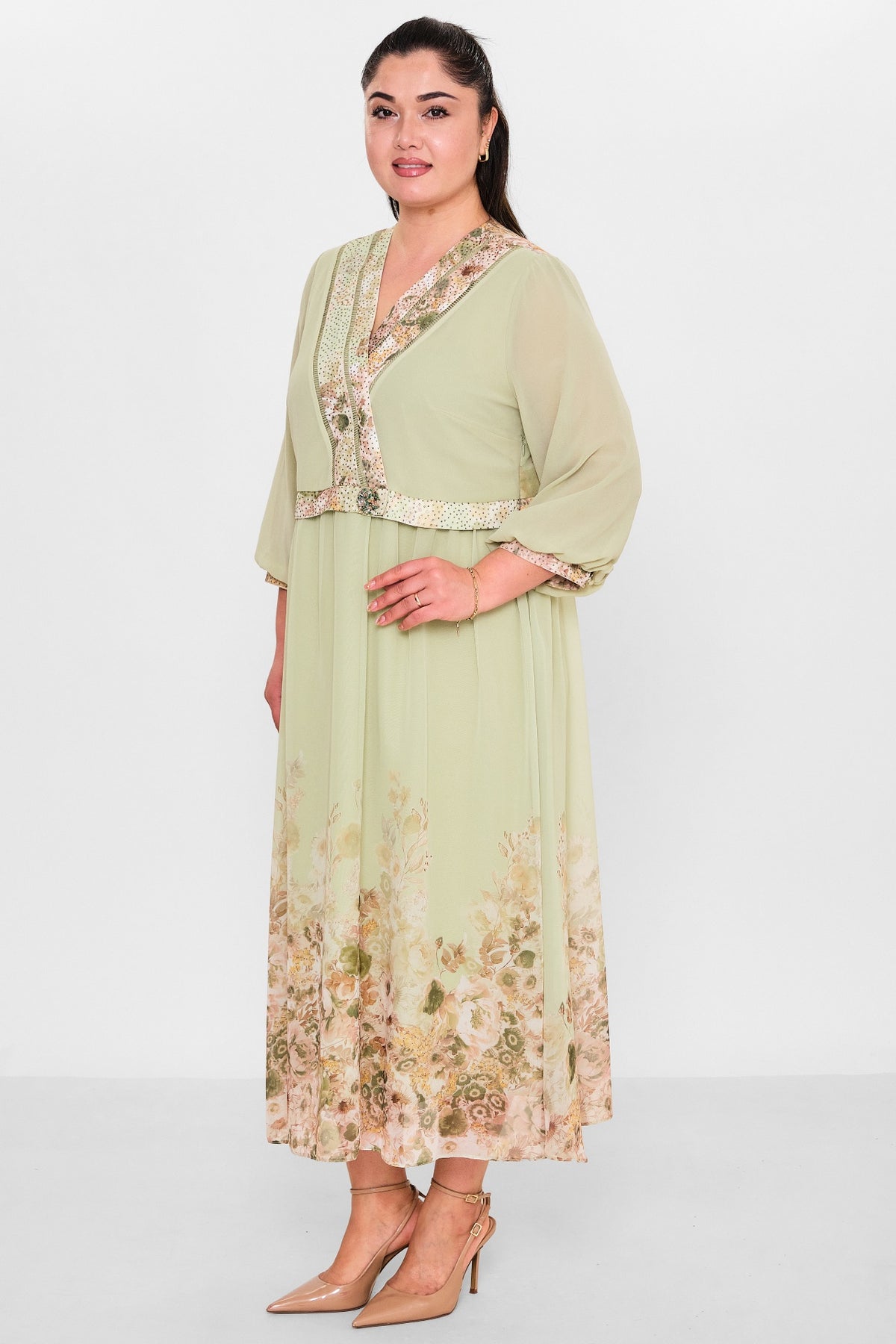 Gumanize - Plus Size Dress (GMZ2025-401-7261) - 8690200123603