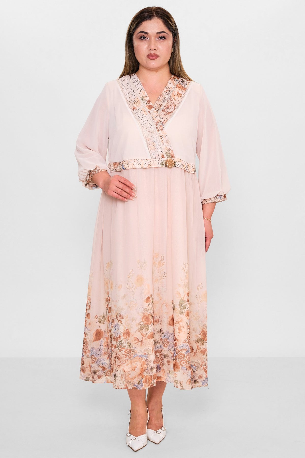 Gumanize - Plus Size Dress (GMZ2025-401-7261) - 8690200123610