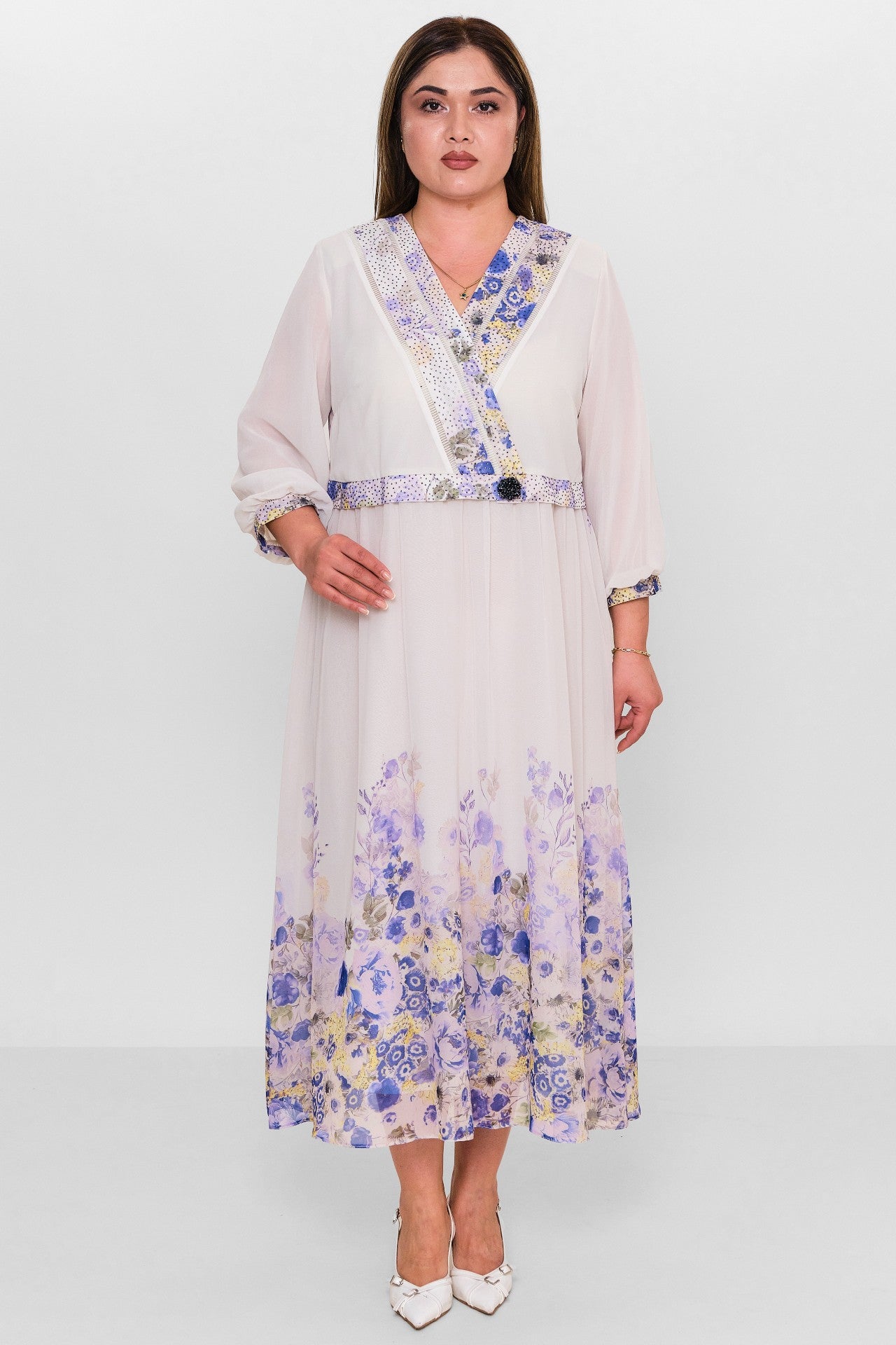 Gumanize - Plus Size Dress (GMZ2025-401-7261) - 8690200123627