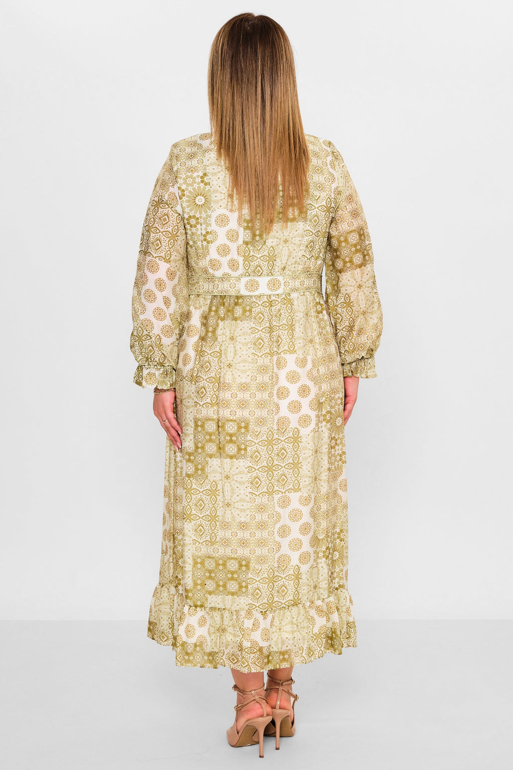 Gumanize - Plus Size Dress (GMZ2025-953-7648) - 8690200123634