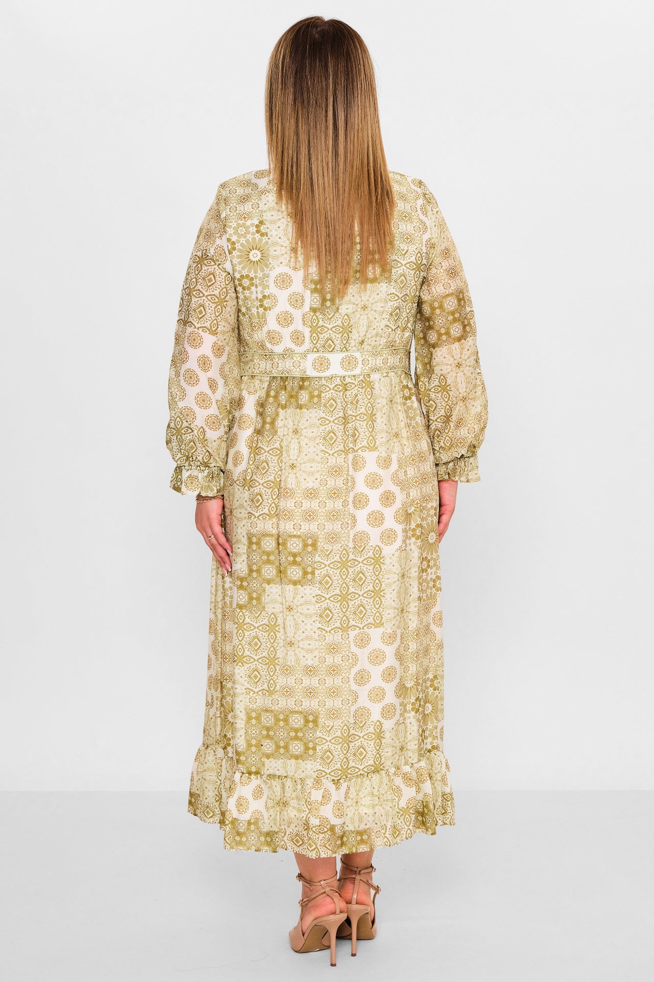 Gumanize - Plus Size Dress (GMZ2025-953-7648) - 8690200123634