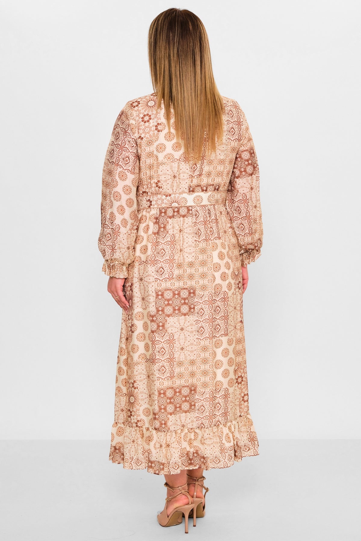 Gumanize - Plus Size Dress (GMZ2025-953-7648) - 8690200123658
