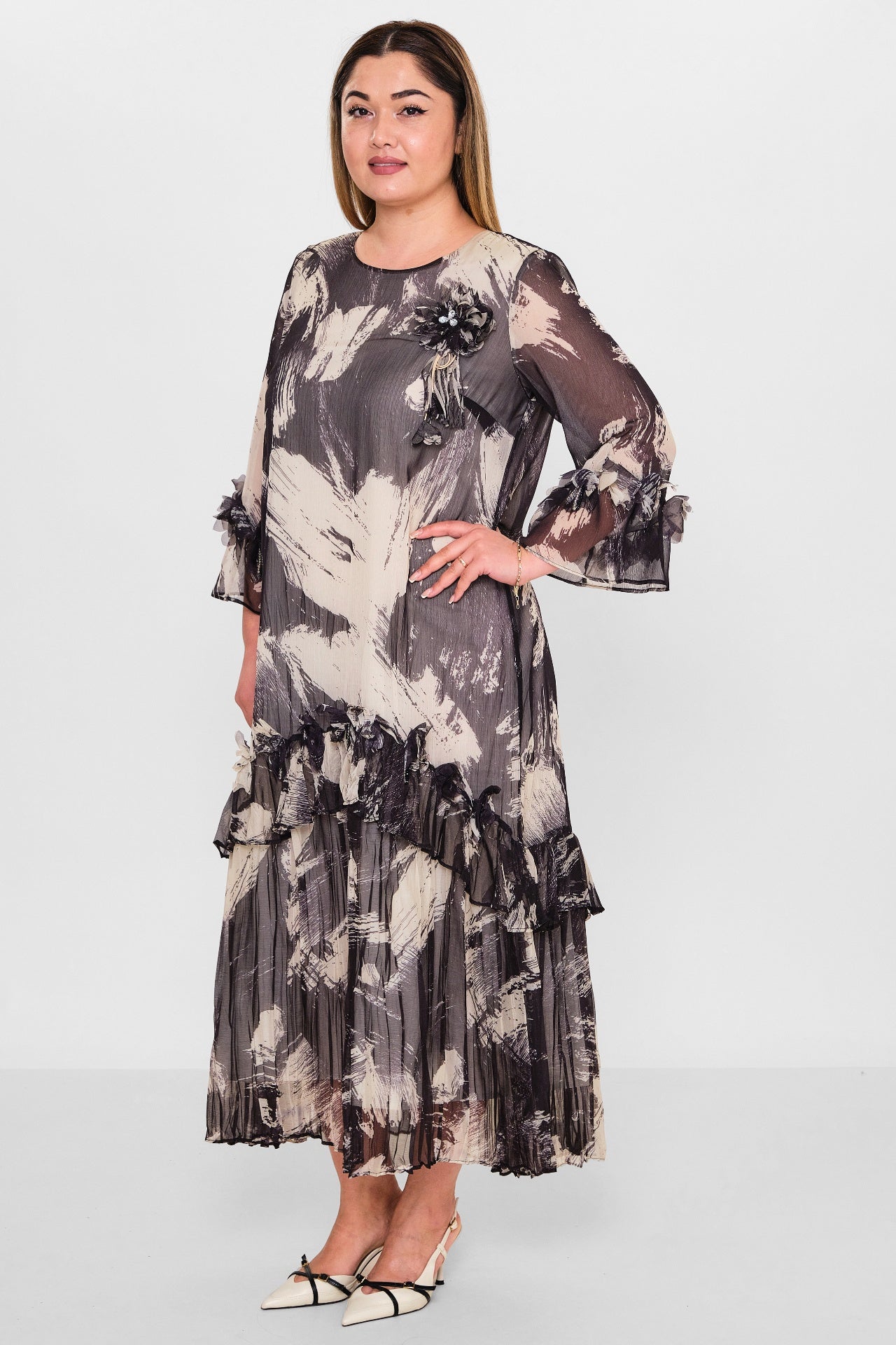 Gumanize - Plus Size Dress (GMZ2026-40-7821) - 8690200123665