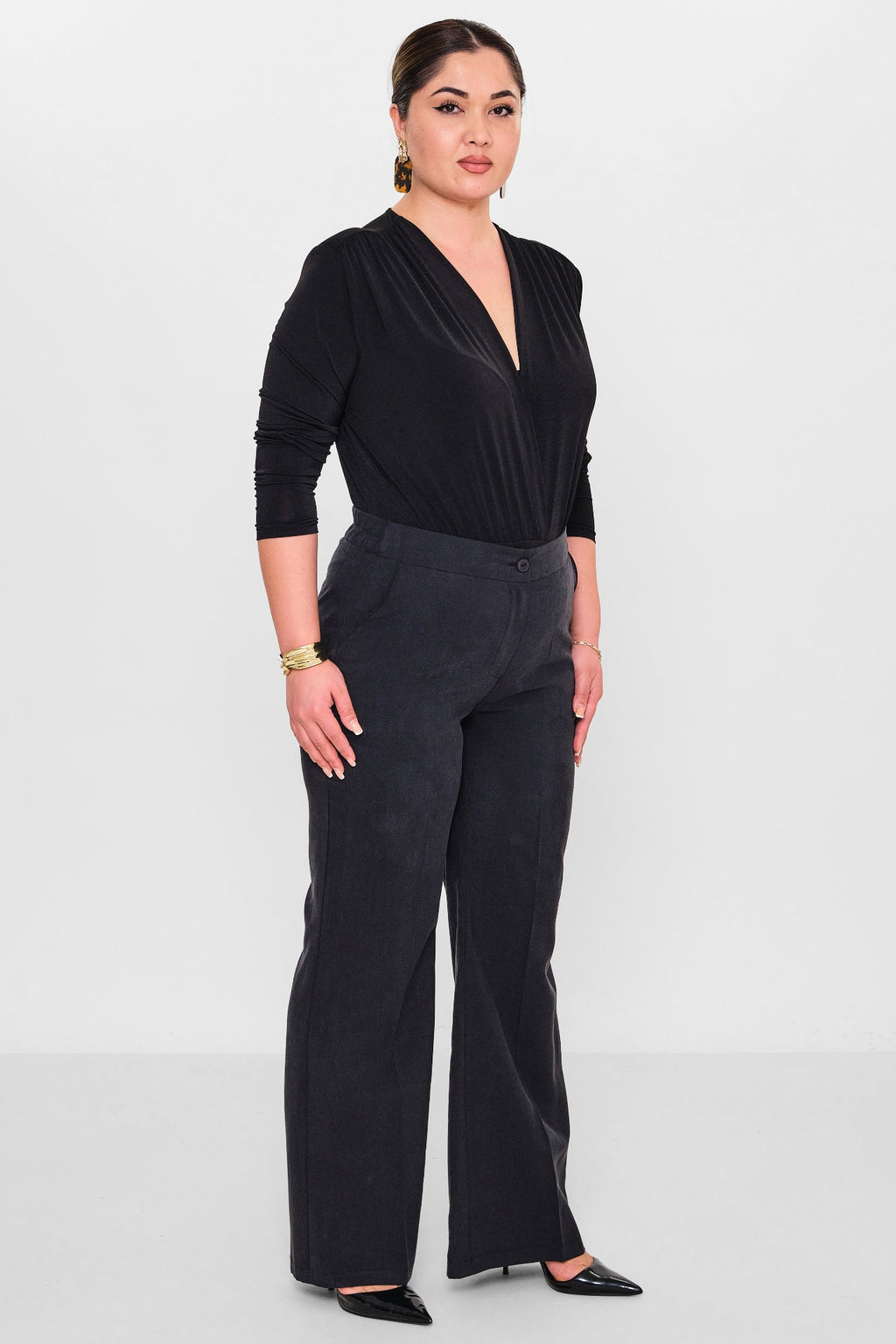 Fimore - Plus Size Trousers (FMR26Y2724-24) - 8690200123689