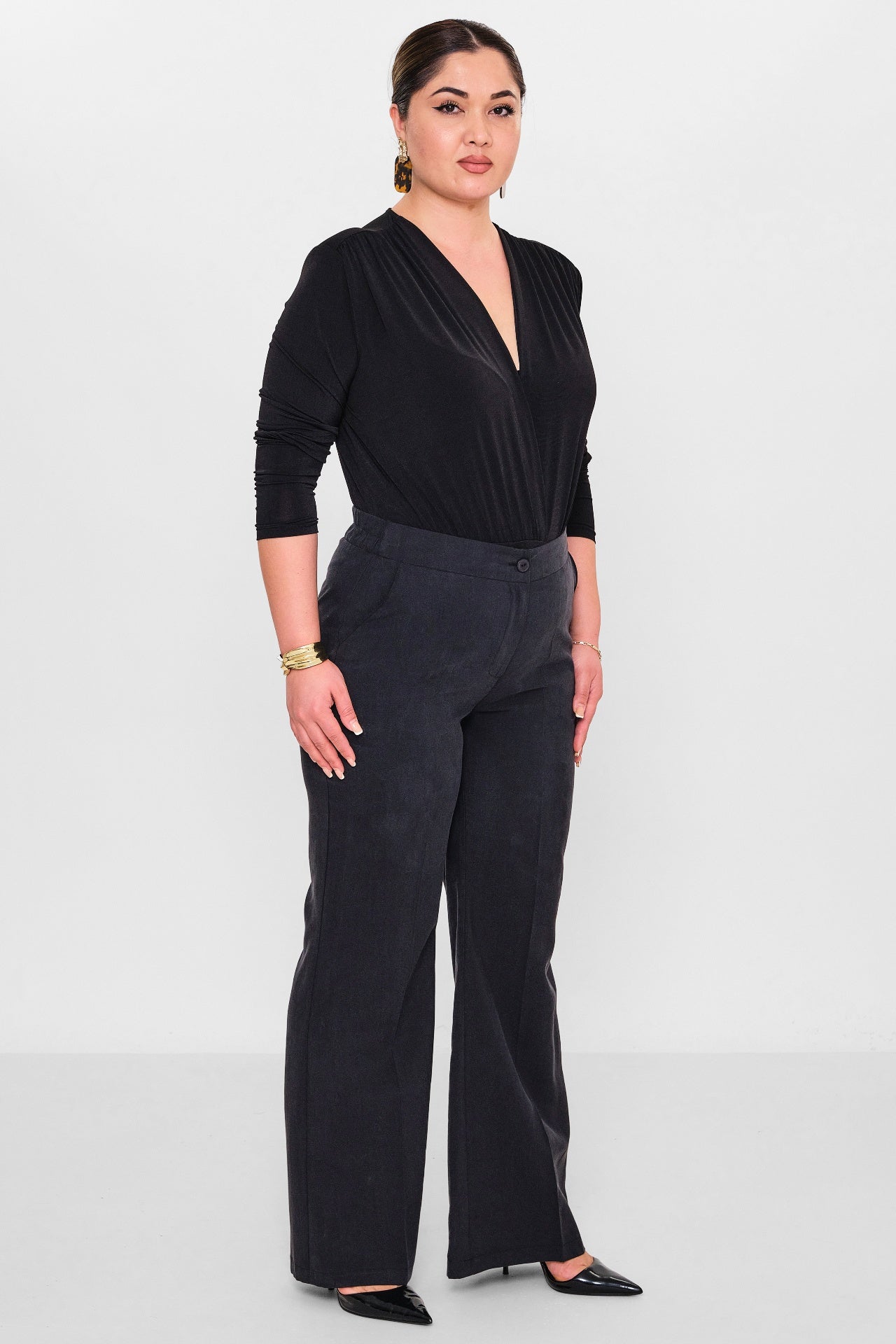 Fimore - Plus Size Trousers (FMR26Y2724-24) - 8690200123689