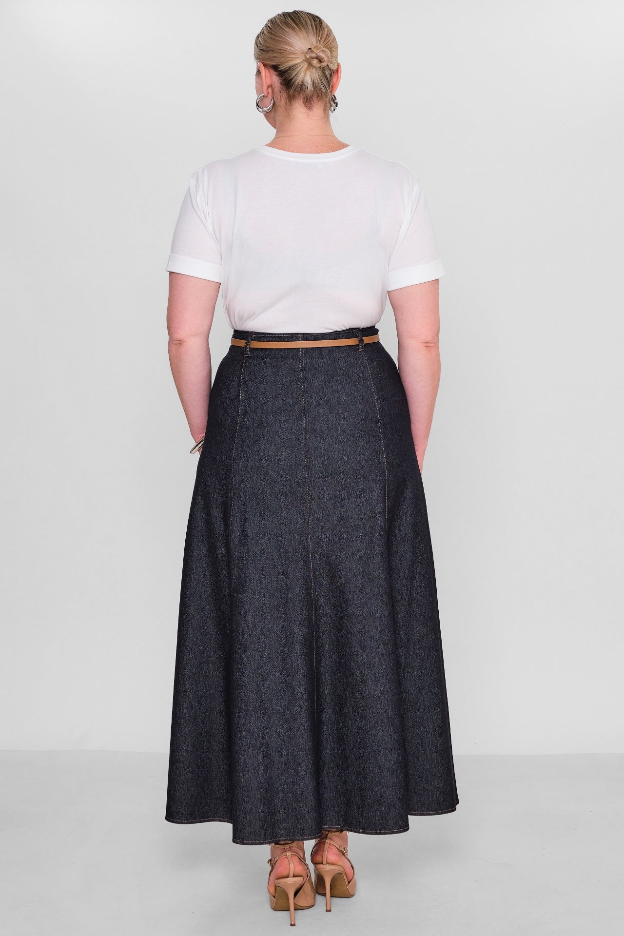 Elitline - Plus Size Skirt (ELT26Y2-34-4016) - 8690200123825